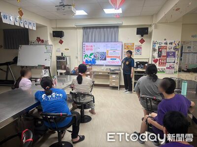 向下扎根!台東警攜手自閉兒家庭關懷協會宣導識詐防騙