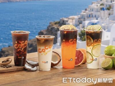 CoCo百香雙響炮、咖啡系列買1送1 TEA TOP推兩杯99元