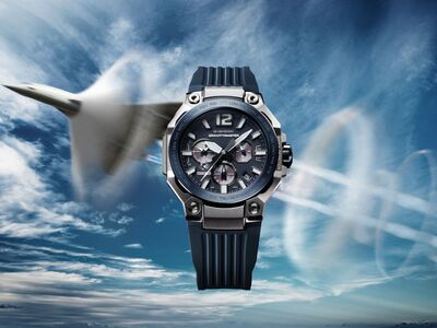 G-SHOCK超音速噴射機上身 霸氣飛行錶強光下看時間依然超清晰