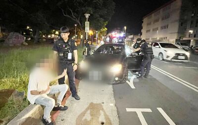 桃園男攜雙槍飆車辯「只是愛玩」 快篩驗出大麻反應