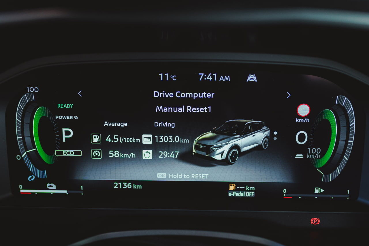 ▲Nissan Qashqai e-Power展現驚人的節能實力。（圖／翻攝自Nissan）