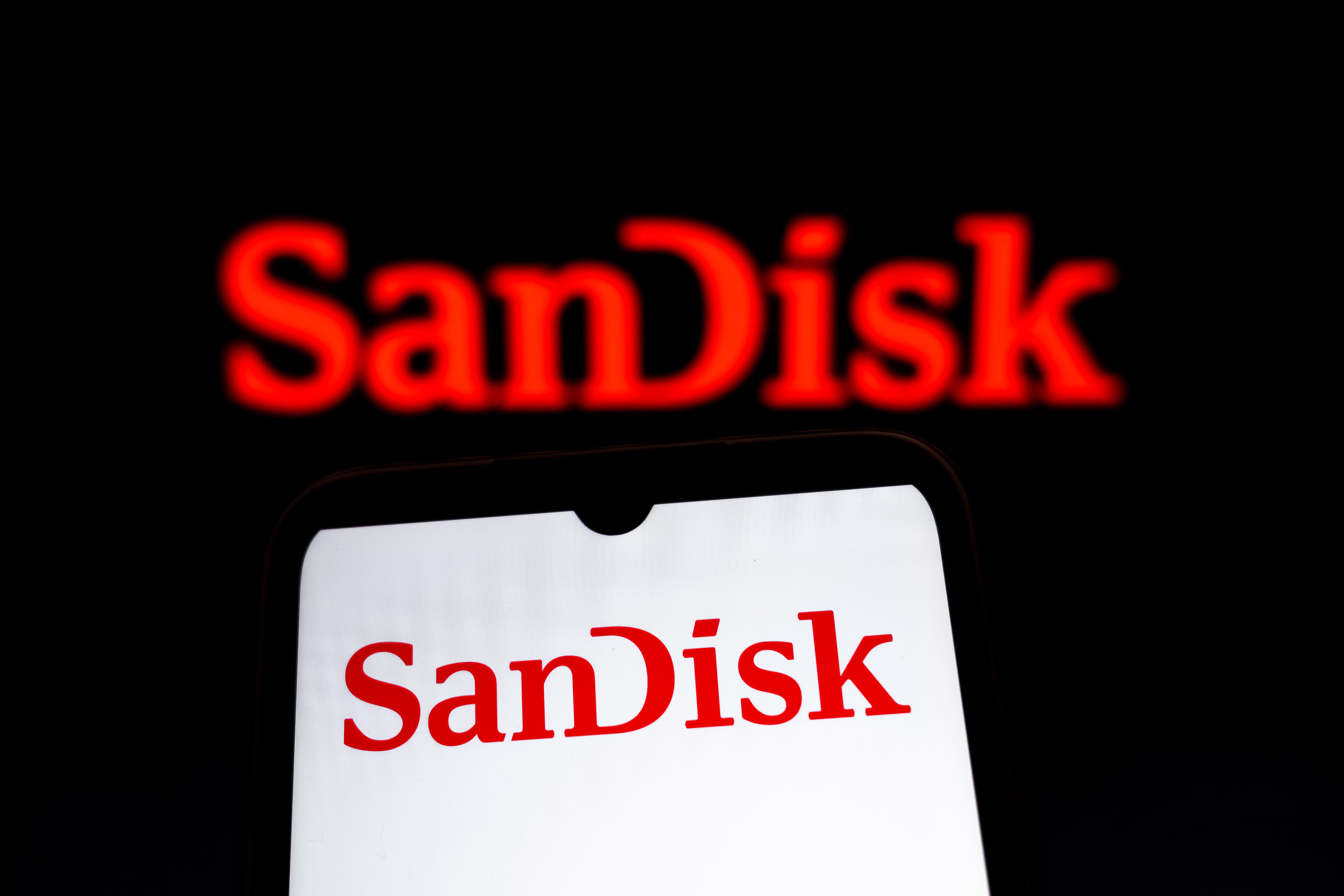 ▲▼SanDisk（晟碟）。（圖／路透社）