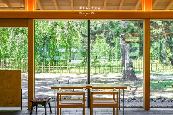 ▲▼SASAYAIORI+ 京都御苑隱身京都御苑內，以抹茶甜點聞名，是在地推薦的秘境咖啡廳。（圖／《周花花》授權提供）