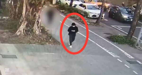 56歲的港籍周姓男子3度來台竊取錢包，偷走裡面的信用卡盜刷，粗估獲利至少100萬元，甚至準備在香港買房。（圖／翻攝畫面）