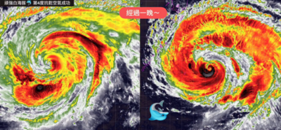 白海豚「四度抗乾成功」眼牆再次爆發對流！粉專驚：十分頑強