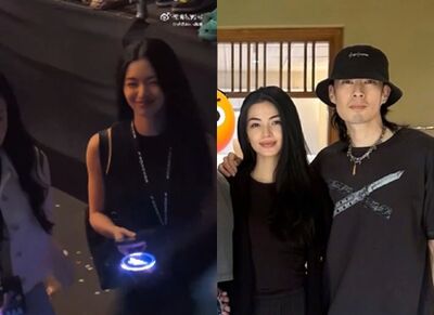 吳建豪日本妻首合體露面！高顏值臉蛋曝光　陪婆婆現身演唱會當小粉絲