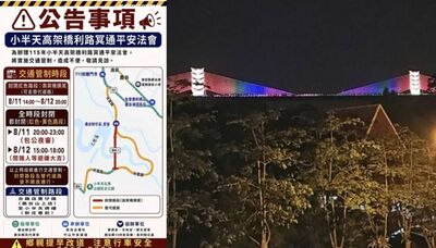 今年接連3起墜橋！鹿谷小半天罕見封橋辦法會　「包公夜審」申冤