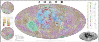 最新版「月球地質圖」出爐　含1.3萬個撞擊坑及81個撞擊盆地