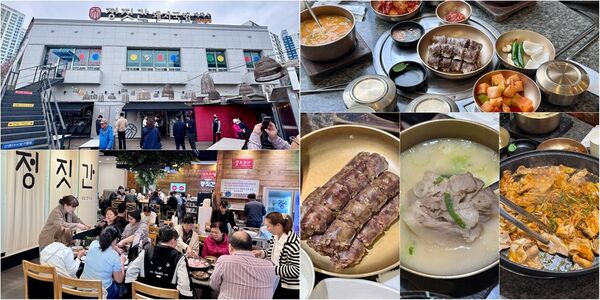 ▲▼釜山灶房新平總店以熬煮兩天的純白豬肉湯飯拿下米其林必比登。（圖／《小虎食夢網》授權提供）