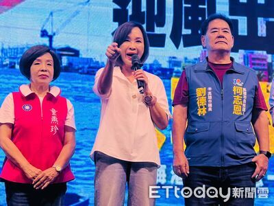 挺柯志恩選高雄市長!百工百業鳳山誓師 藍白合作成全場焦點
