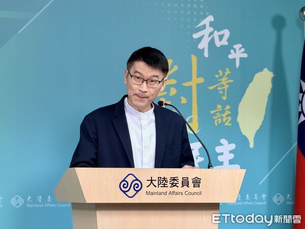 ▲▼陸委會副主委、發言人梁文傑。（圖／記者蔡紹堅攝）