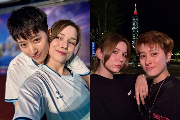 ▲▼鄭靚歆替德籍妻發聲「Aky看精神科2年抗低潮」。（圖／翻攝自Instagram／jinjin_c）