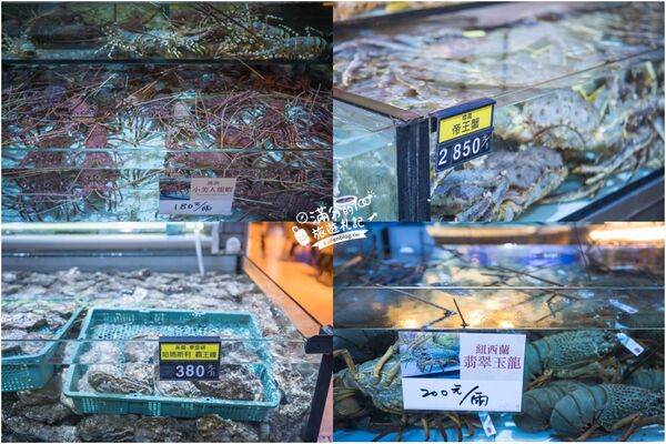 ▲▼八斗子海鮮餐廳打造夢幻大水槽，邊賞魚群邊享海鮮盛宴。（圖／《滿分的旅遊札記》授權提供）