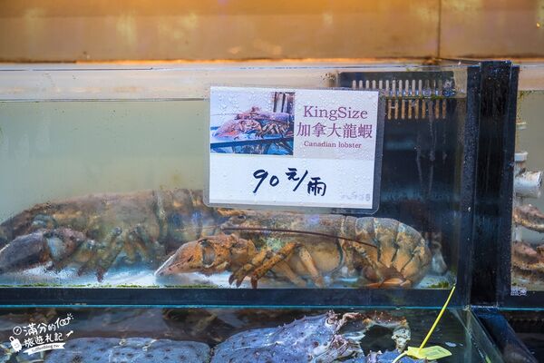 ▲▼八斗子海鮮餐廳打造夢幻大水槽，邊賞魚群邊享海鮮盛宴。（圖／《滿分的旅遊札記》授權提供）