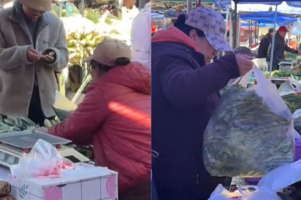 ▲呼倫貝爾居民已開始穿羽絨外套。（圖／翻攝自微博，下同）