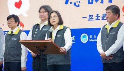 慈濟出發點是救人! 蔡英文:人民不必相信單一政黨但務必相信專業