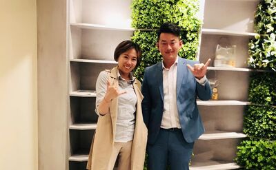 陳柏惟與詐慈濟律師合照　坦承當時未知被動
