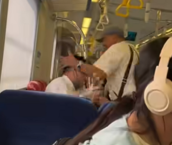 制止說話太大聲!列車長慘遭「鎖喉巴頭」 75歲暴走翁反告傷害
