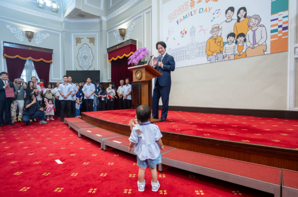▲▼總統賴清德主持「115年總統府暨國家安全會議員工家庭日」。（圖／總統府提供）