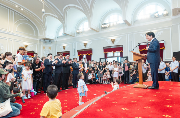 ▲▼總統賴清德主持「115年總統府暨國家安全會議員工家庭日」。（圖／總統府提供）