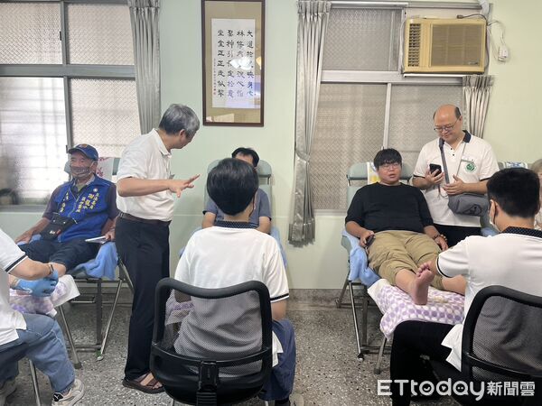 ▲第2屆FJM國際雙年會將於9月15日至18日在台南安平福爾摩沙遊艇酒店登場，協會8日率先舉辦愛心公益推廣活動暖身。（記者林東良翻攝，下同）