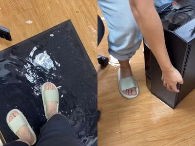 3C達人Tim哥公司淹水！貨物全泡湯…員工搶救電腦：下週恐沒片上