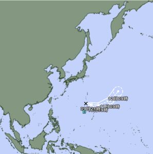 快訊/又有熱帶低壓生成!估今晚增強為「琵鷺」 可能三颱共存