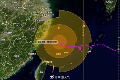 白海豚暴風圈觸及浙江　上海兩機場取消1384架次航班