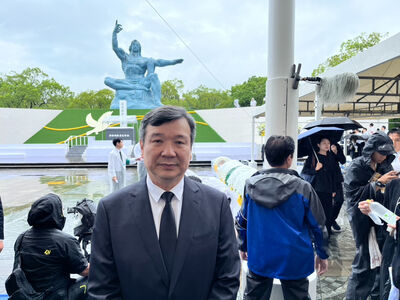 長崎和平典禮矮化我國格 李逸洋拒出席:遺憾淪中國法律戰工具