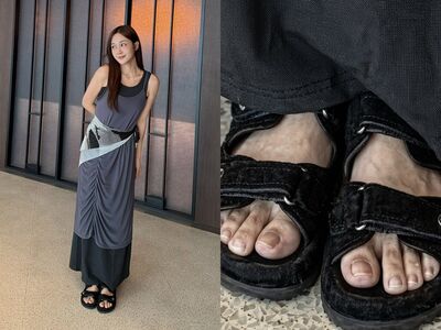 八點檔女神美照遭放大腳趾!近看「又皺又黑」 本尊無奈親回真相