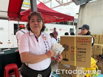 風雨再大也要捐!白沙屯慈善會捐血10週年 鄉親冒雨排隊獻愛心