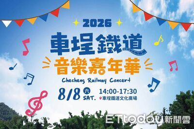「鐵道音樂嘉年華」車長帽有中共國徽 觀光署:相關人員申誡處份