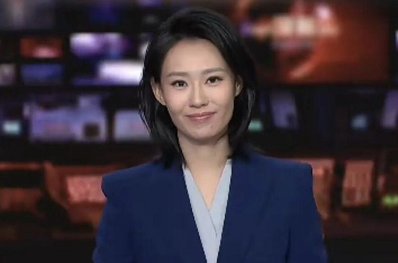 ▲央視新生代女主播李秋瑩。（圖／翻攝微博）