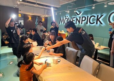 吃美食、玩植栽、看電影　統領廣場為藍迪兒童之家打造難忘暑假