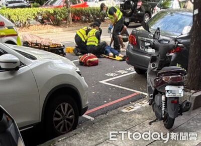 台中婦快車道騎車連續擦撞汽機車　重摔昏迷送醫搶救