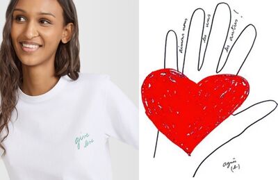 agnès b.全新Humanitarian系列 「give love」成今夏最暖時尚宣言