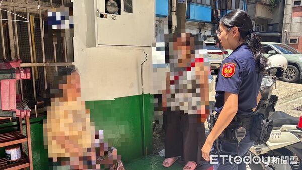▲母親失智離家失聯急壞女兒 基隆警地毯式搜尋助母女團圓。（圖／記者郭世賢翻攝）