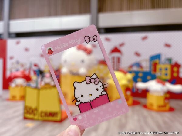 ▲《Hello Kitty展—當我改變時,Kitty也跟著蛻變—》展場佈置。(圖/曼迪傳播提供)