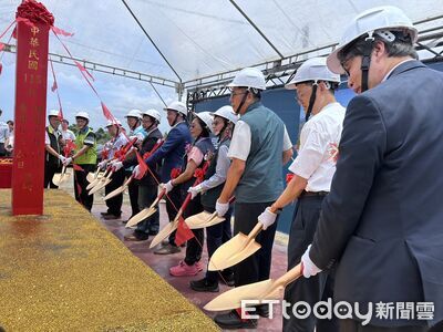 台南南瀛養殖協會第2期漁電共生動土 2期年發電量估逾3200萬度
