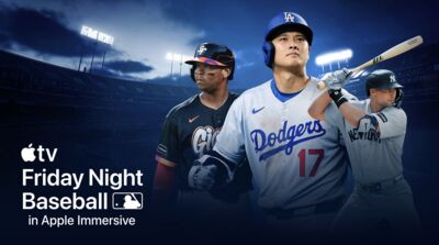 《週五棒球夜》攜手蘋果！首度以Apple Immersive 轉播賽事