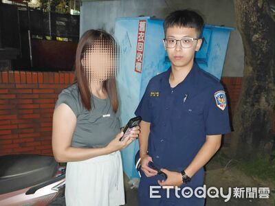 實習生「軟骨功」半身鑽箱！舊衣回收箱吃手機　嘉義暖警成功救援