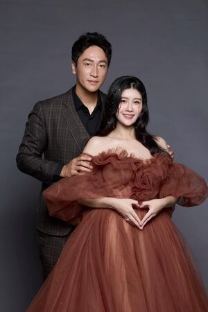 ▲林真亦坦承已婚懷孕。（圖／翻攝臉書）