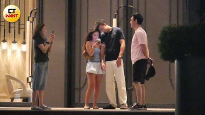 鍾鎮濤21歲正妹女兒「帶洋男友來台玩」!全程黏TT…爸被拍真實反應