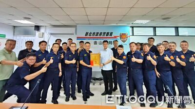 打擊黑幫成果亮眼！金山警掃黑專案奪冠　侯友宜親自頒獎