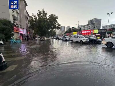 河南暴雨紅色預警　多地停工停課、逾6.5萬人撤離