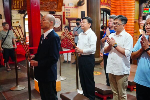 ▲傅崐萁缺席協商遭韓國瑜重話開轟，外界關注兩人昔日「兄弟情」是否出現裂痕。（圖／翻攝自Facebook／傅崐萁）