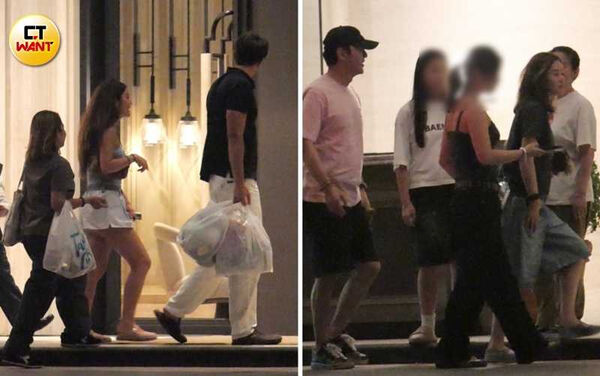 香港男神在台灣1/鍾鎮濤帶190公分準洋女婿成焦點 范姜討抱被推開、夫妻下秒放閃超甜