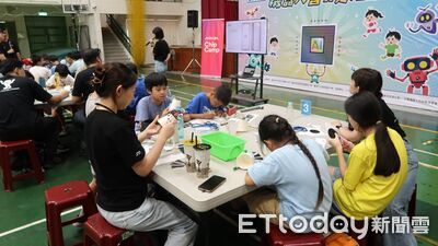 台南攜手美光辦4梯晶片營 從AI到機器人培養科技實作力