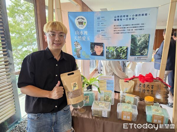 ▲百大青農得主張耕維。（圖／記者高堂堯攝）