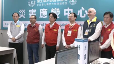 LIVE／賴清德、侯友宜、谷立言同框　聯手視察城鎮韌性演習